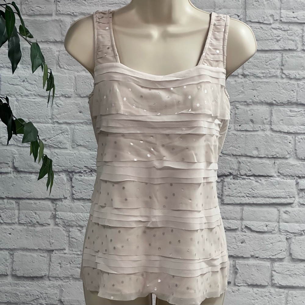 White House Black Market Sleeveless Shell Top